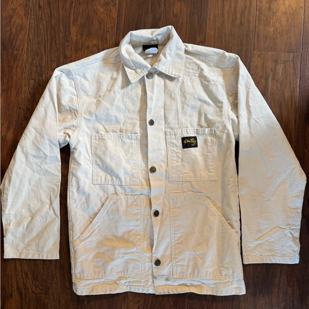 Stan Ray Cream Button-Up Jacket